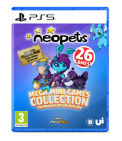 Neopets: Mega Mini Games Collection - The Neopian Arcade Odyssey - Day 1 Edition (Playstation 5)