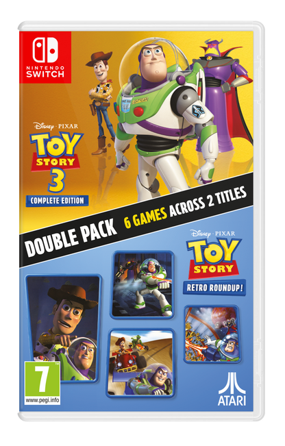 Toy Story: Retro Roundup! + Toy Story 3 Complete Edition Double Pack (Nintendo Switch)