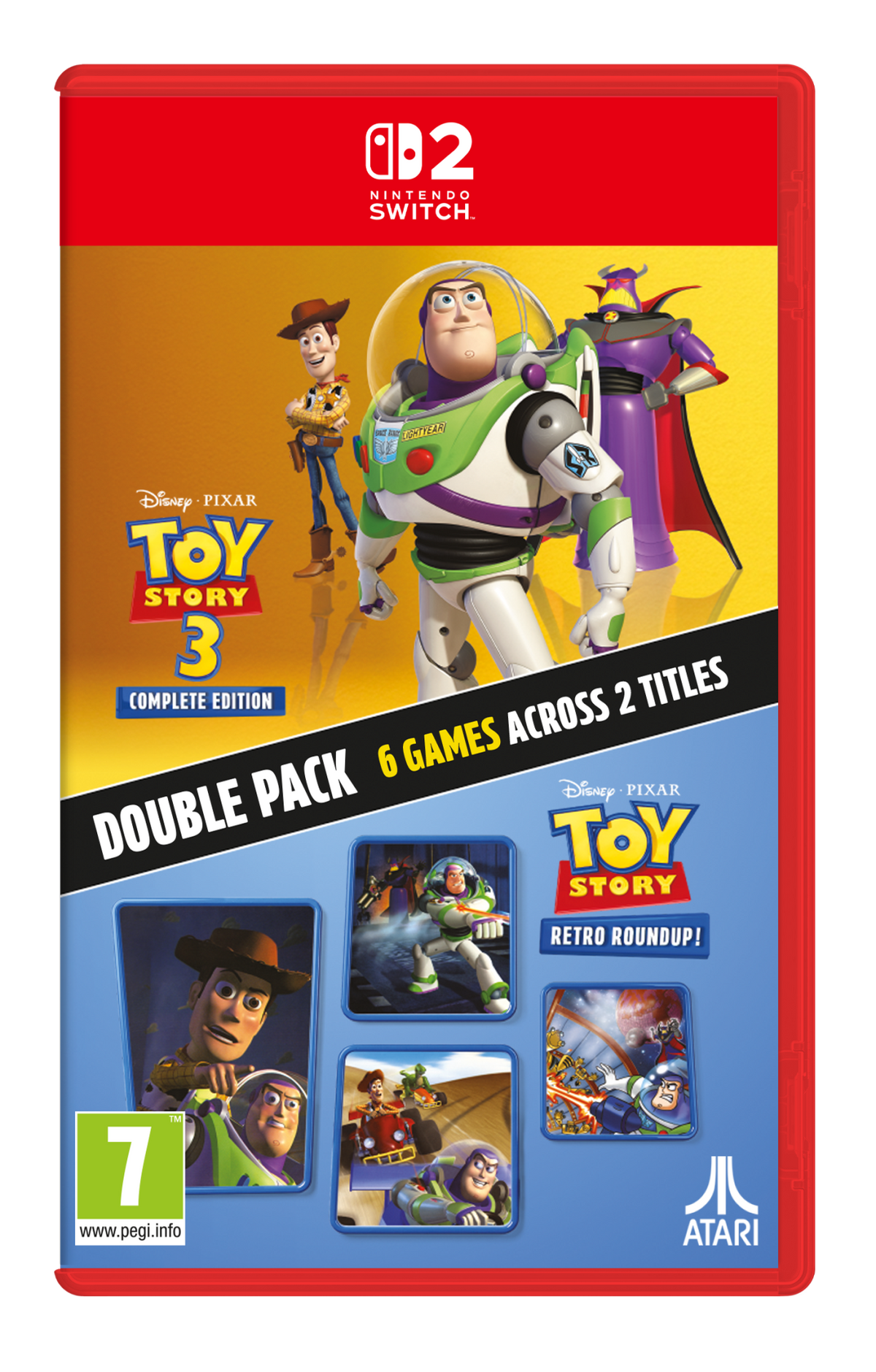 Toy Story: Retro Roundup! + Toy Story 3 Complete Edition Double Pack (Nintendo Switch 2)