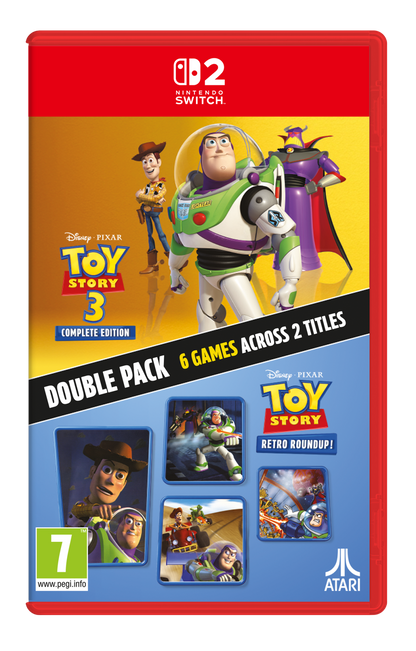 Toy Story: Retro Roundup! + Toy Story 3 Complete Edition Double Pack (Nintendo Switch 2)