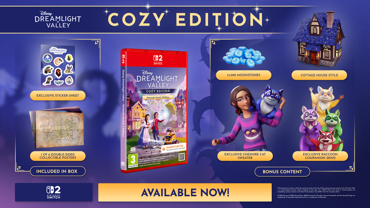 Disney Dreamlight Valley Cozy Edition - Nintendo Switch 2 Edition (CIAB)