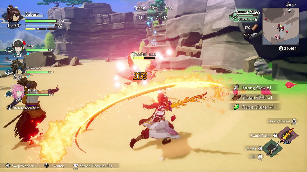 Rune Factory: Guardians Of Azuma (Playstation 5)