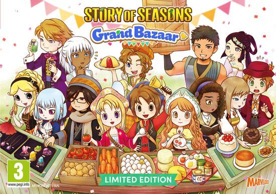 Story Of Seasons: Grand Bazaar - Limited Edition (SWITCH)