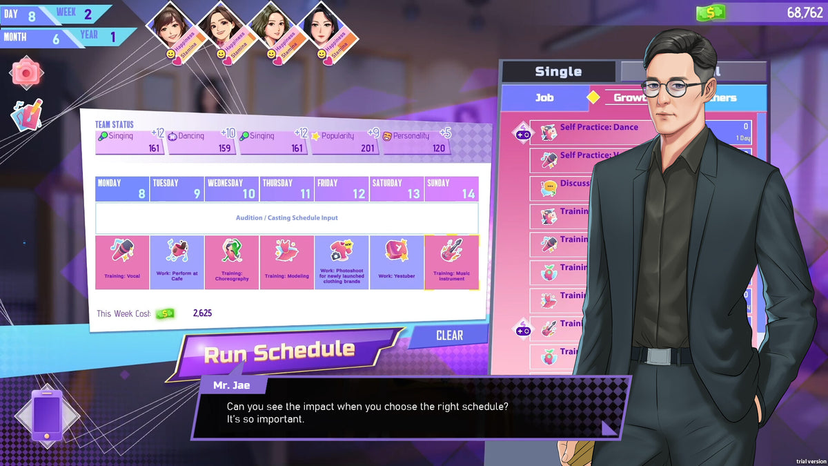 K-Pop Idol Stories: Road to Debut (Playstation 5)