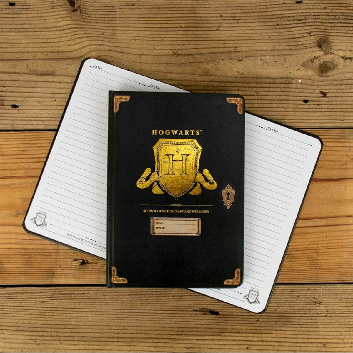 BLUE SKY: Harry Potter - Hogwarts shield A5 zvezek