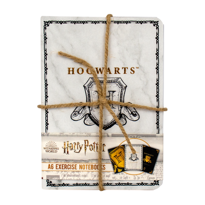 BLUE SKY: Harry Potter - Hogwarts shield A6 zvezki 3 kosi