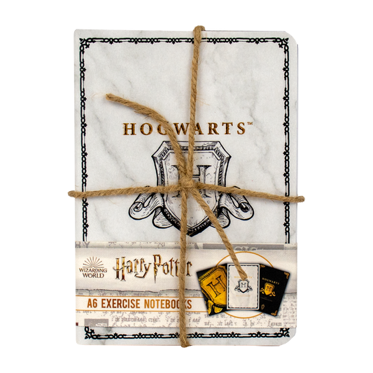 BLUE SKY: Harry Potter - Hogwarts shield A6 zvezki 3 kosi