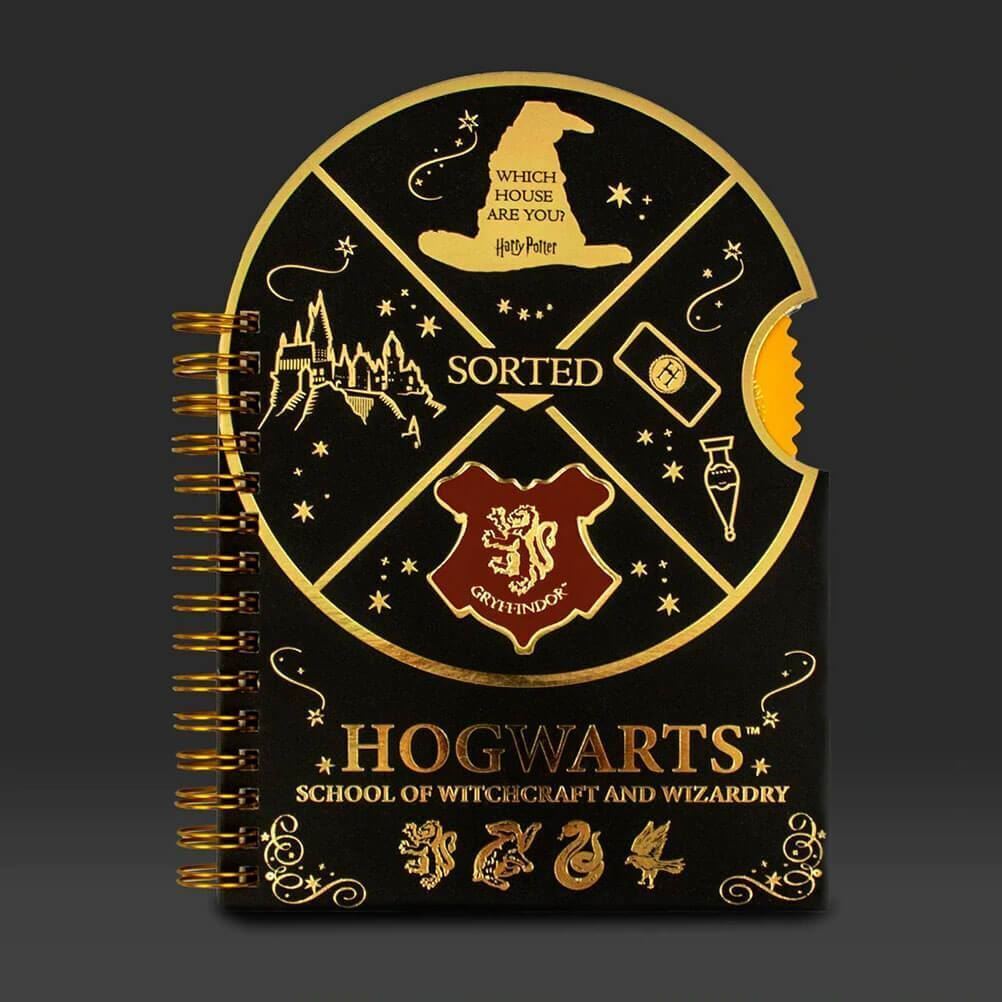 BLUE SKY: Harry Potter - Sorted vrtljivi zvezek