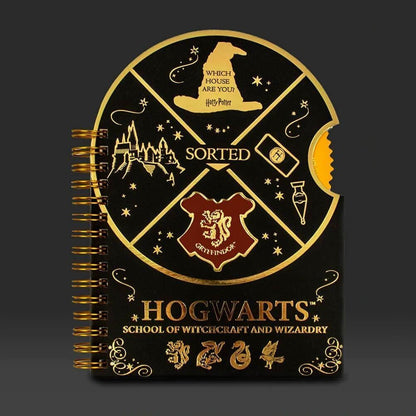 BLUE SKY: Harry Potter - Sorted vrtljivi zvezek