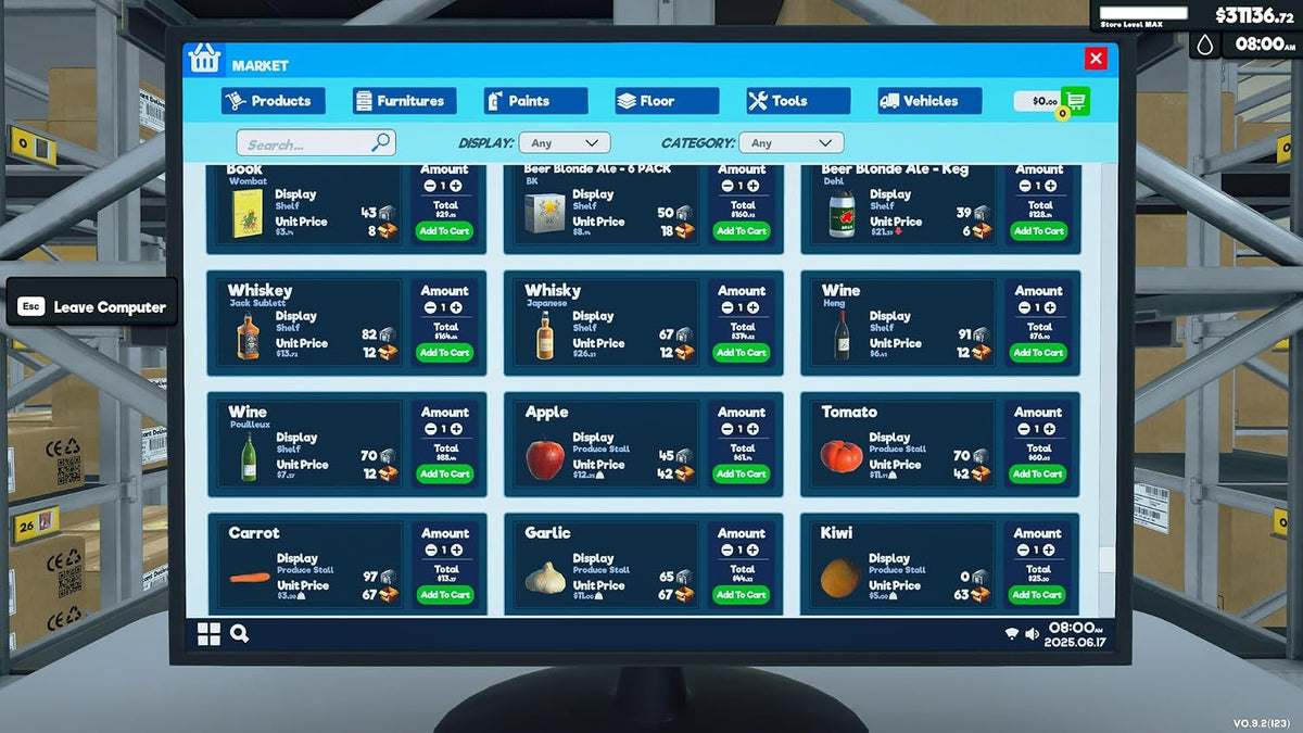 Supermarket Simulator - Fully Stocked Edition (Playstation 5)