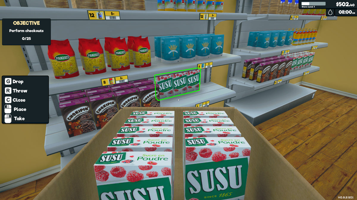 Supermarket Simulator (Nintendo Switch 2)