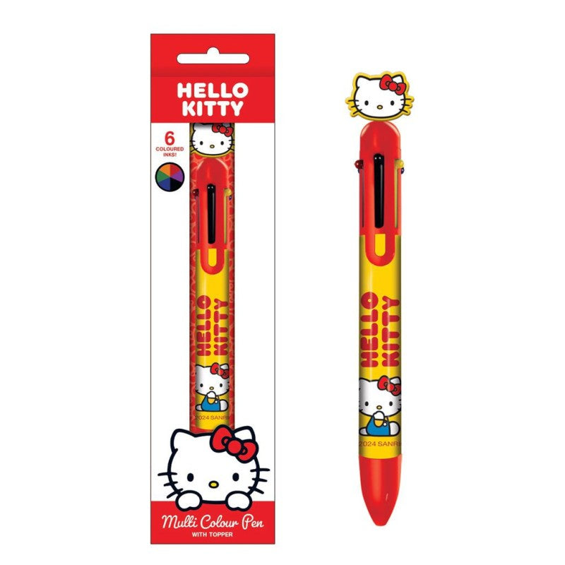 PYRAMID HELLO KITTY (FAVOURITE THINGS) večbarvni kemični svinčnik
