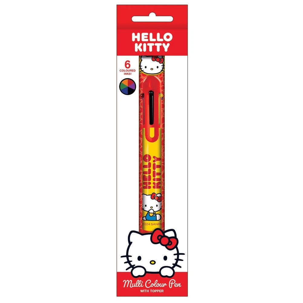 PYRAMID HELLO KITTY (FAVOURITE THINGS) večbarvni kemični svinčnik