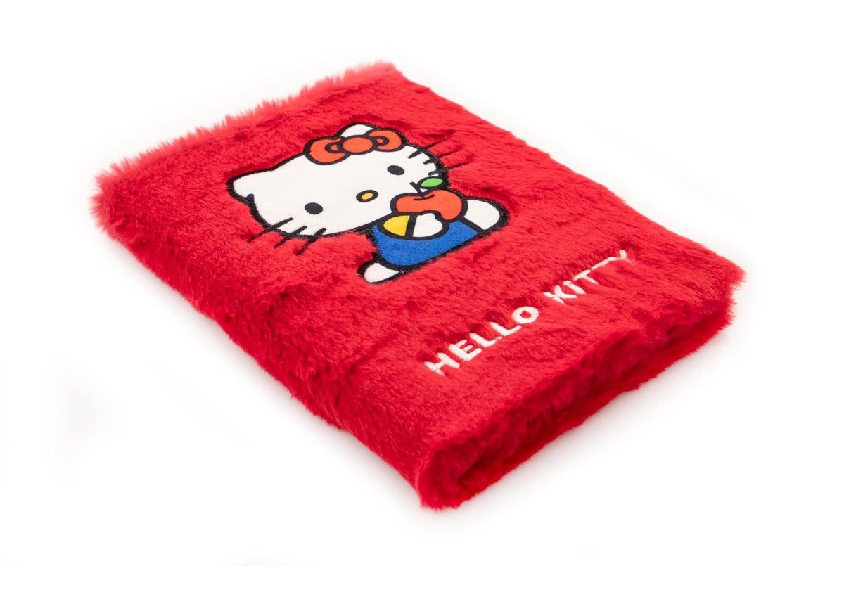PYRAMID HELLO KITTY A5 PLUSH CASEBOUND beležnica