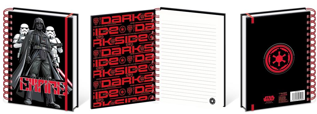 PYRAMID STAR WARS DARKSIDE WIRO A5 beležnica