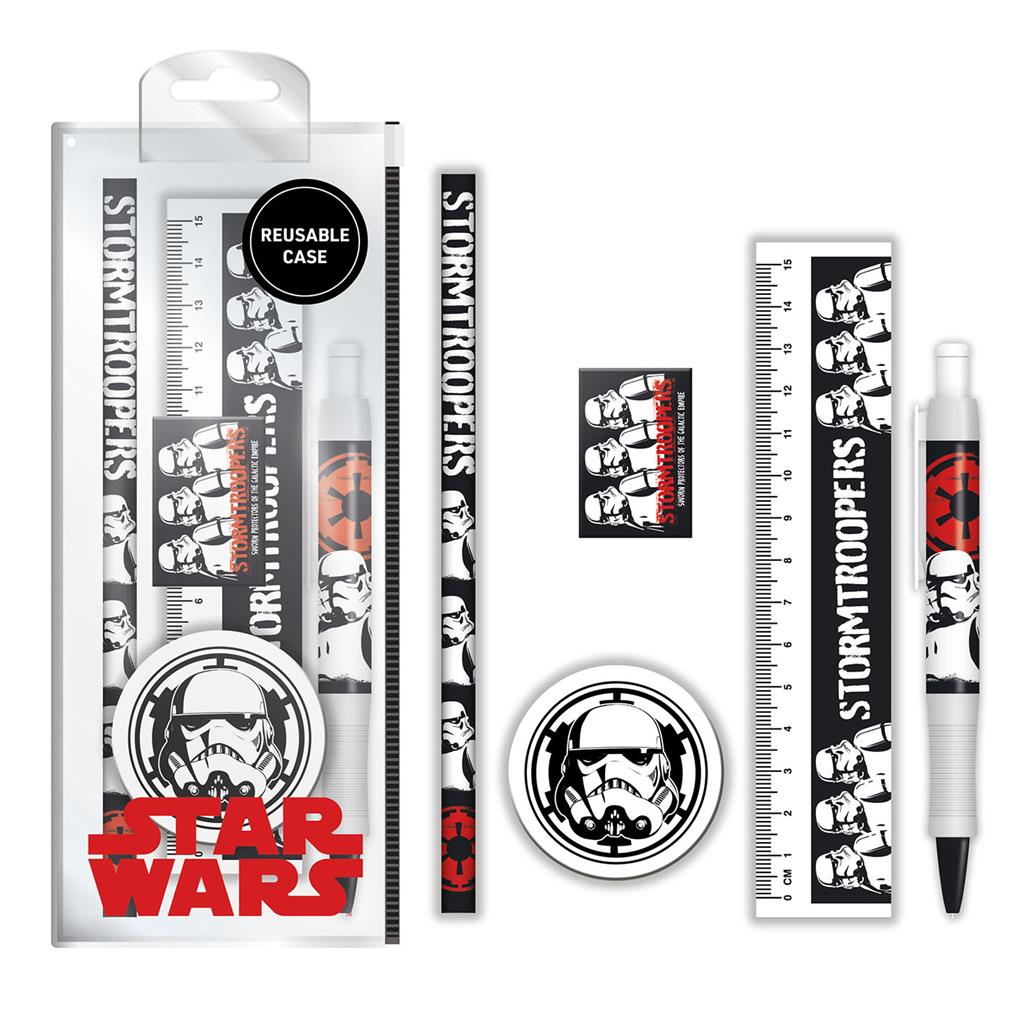 PYRAMID STAR WARS STORMTROOPER pisarniški set