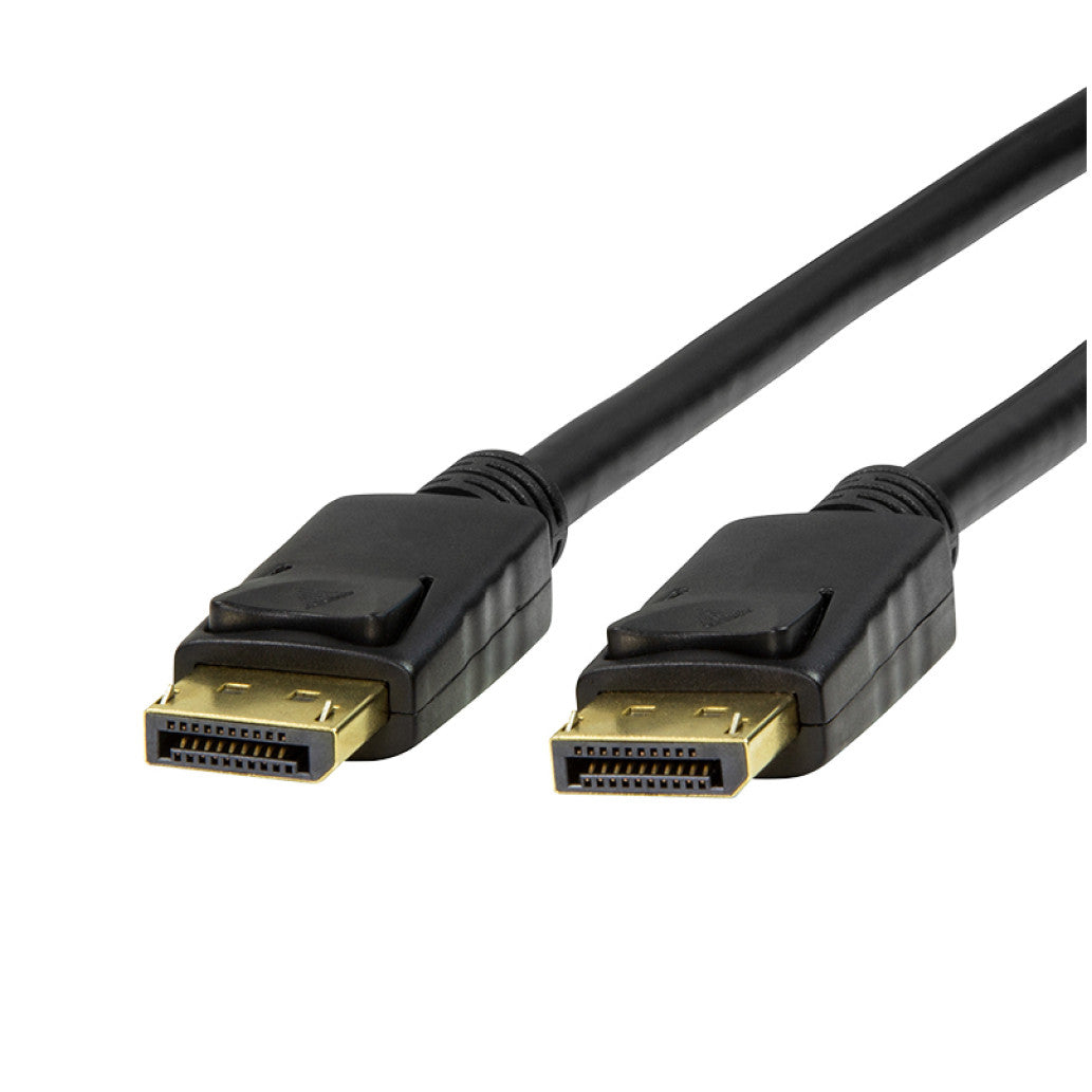 Kabel DisplayPort(m)=>DisplayPort(m) v1.4 2,00m 8K/60Hz dvojno oklopljen pozlačeni konektorji črn LogiLink (CV0120)