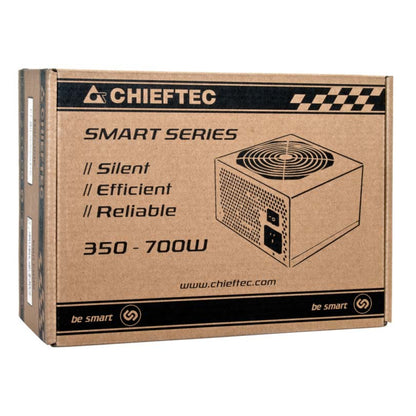 Napajalnik - 600W Chieftec Smart Series 80Plus 80% ATX12V 2.3/ EPS12V Non modular 120mm črna (GPS-600A8)