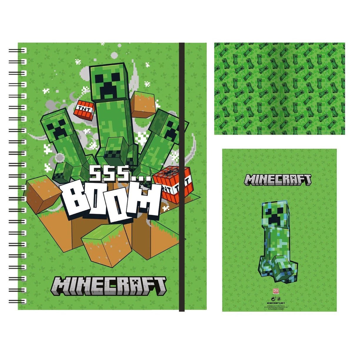 PYRAMID DST MINECRAFT A5 beležnica