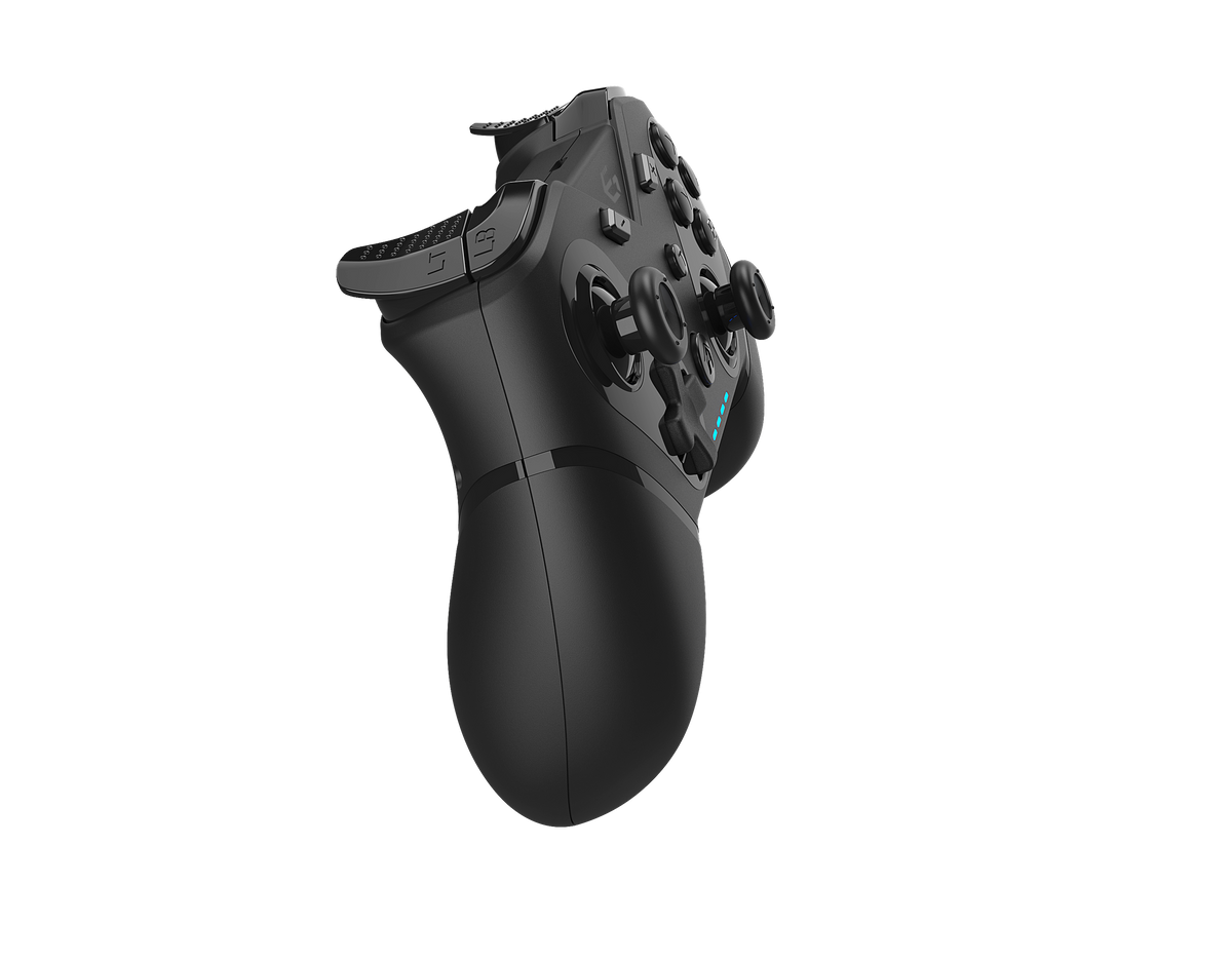 EGOGEAR SC20 BREZŽIČNI KONTROLER ZA SWITCH, PC, PS3 - ČRNE BARVE