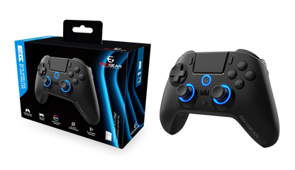EGOGEAR SC15 BREZŽIČNI RGB KONTROLER ZA PS4, PC, PS3 - ČRNE BARVE