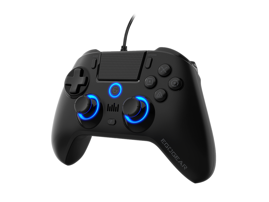 EGOGEAR SC10 RGB KONTROLER ZA PS4, PC, PS3 - ČRNE BARVE
