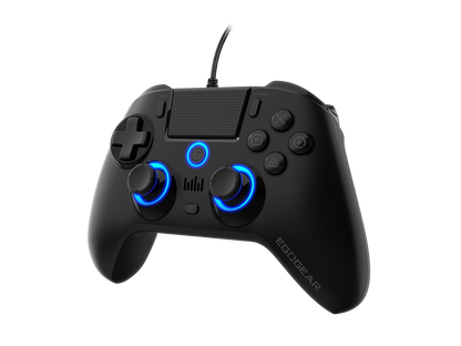 EGOGEAR SC10 RGB KONTROLER ZA PS4, PC, PS3 - ČRNE BARVE
