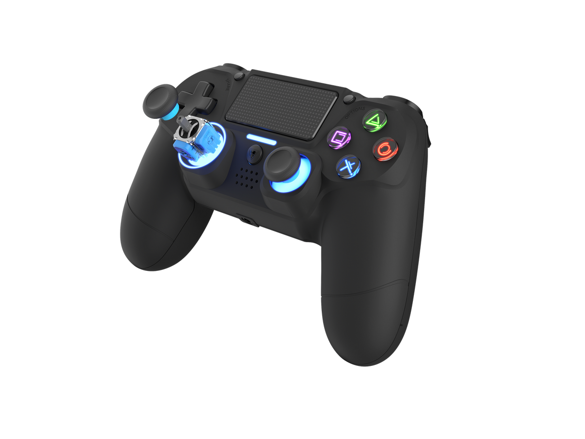 DRAGONSHOCK MIZAR+ BT BREZŽIČNI KONTROLER ZA PS4, PC, MOBILE- ČRNE BARVE