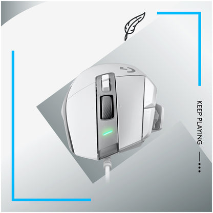 Gaming miška Žična Logitech G502 X , bela (910-006146)