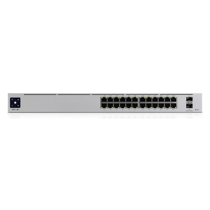 STIKALO 24-PORT UBIQUITI UniFi 100/1000 1000 PoE+ Managed Rackmount (USW-Pro-24-POE)