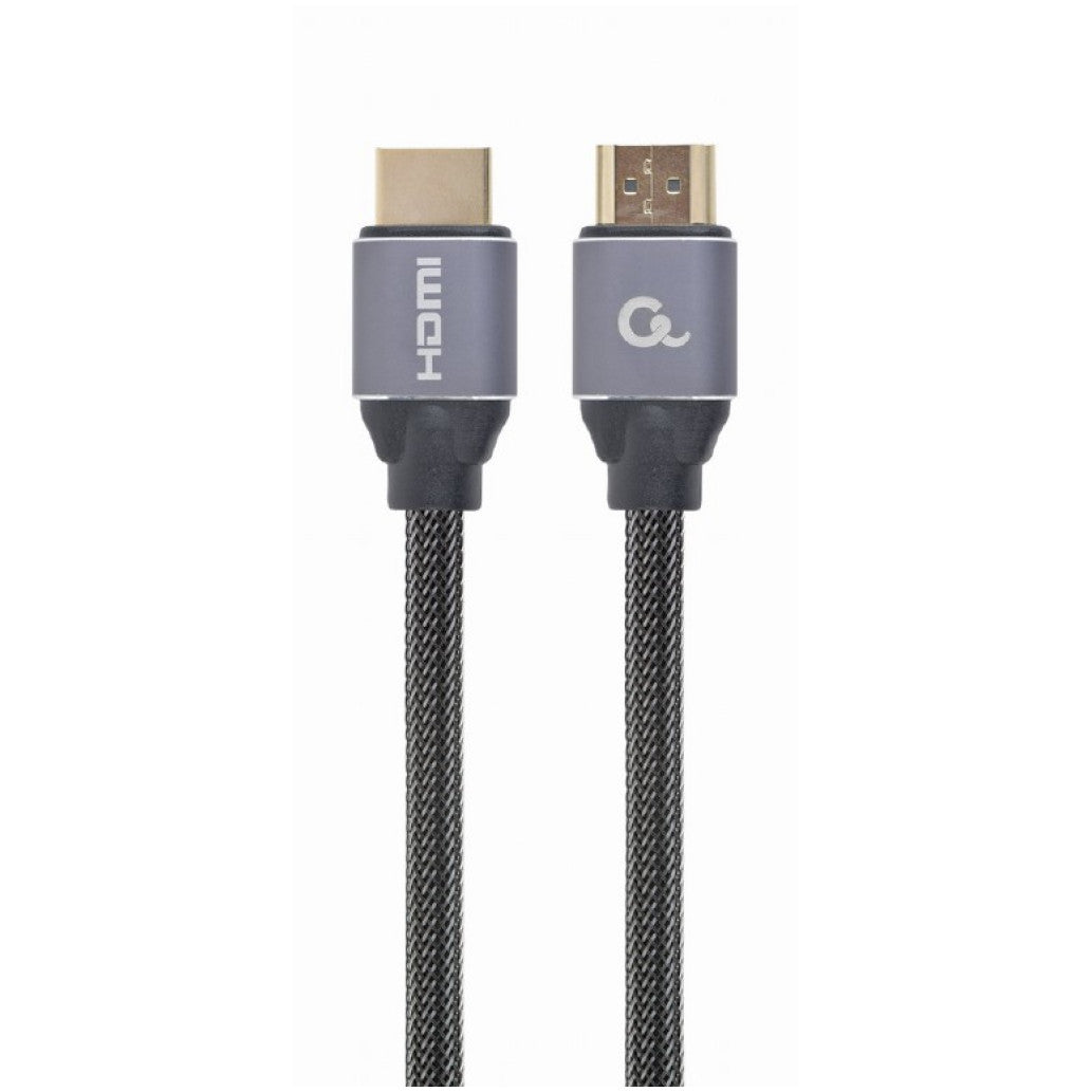 Kabel HDMI(m)=>HDMI(m) v2.0 10,00m 4K/60Hz pozlačeni kontakti črn Cablexpert (CCBP-HDMI-10M)