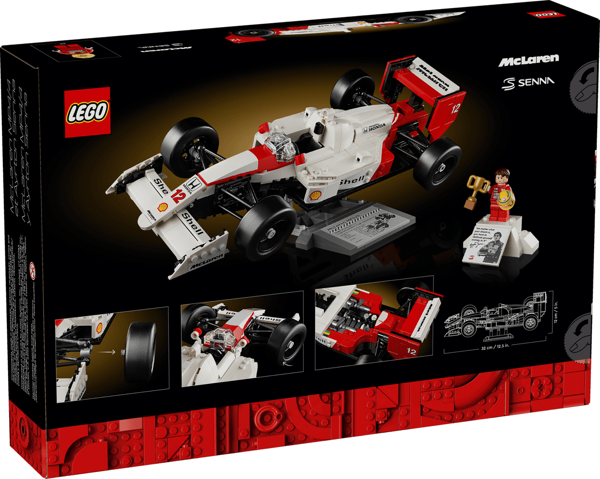 LEGO ICONS - MCLAREN MP4/4 & AYRTON SENNA #10330