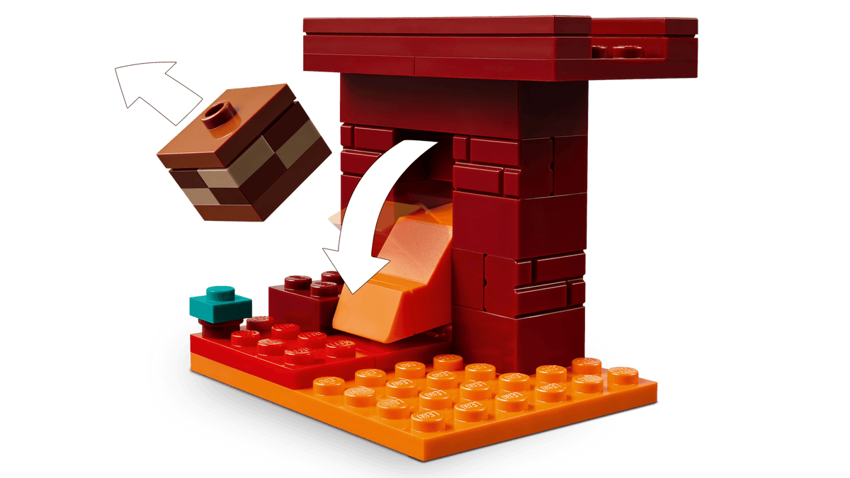 LEGO MINECRAFT - THE NETHER LAVA BATTLE #21266