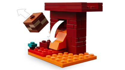 LEGO MINECRAFT - THE NETHER LAVA BATTLE #21266