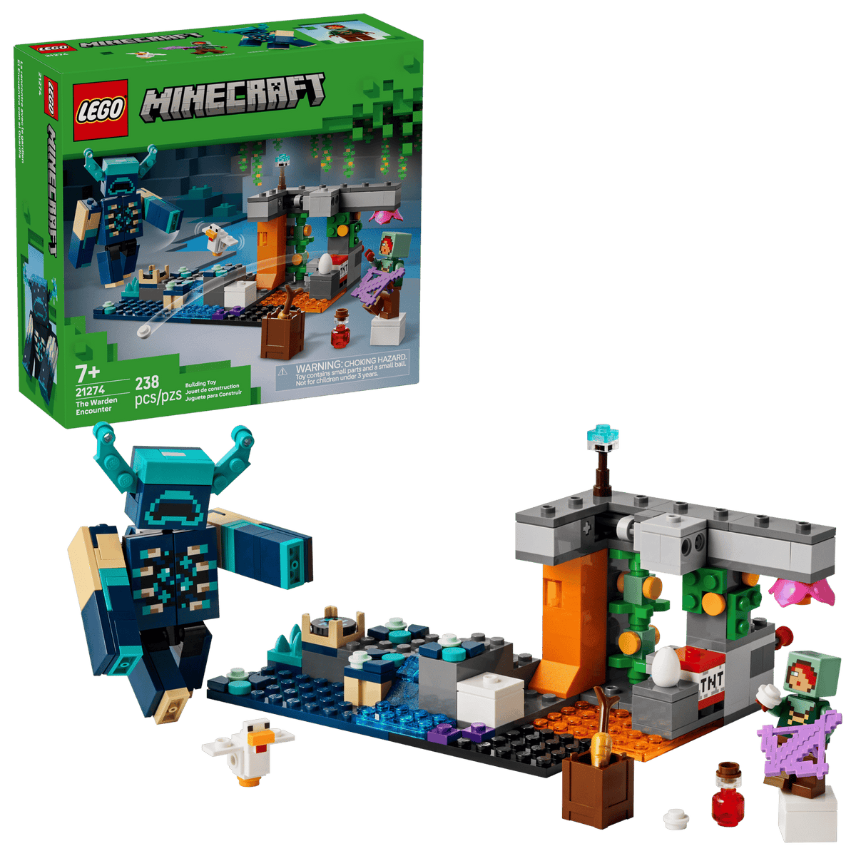 LEGO MINECRAFT - THE WARDEN ENCOUNTER #21274