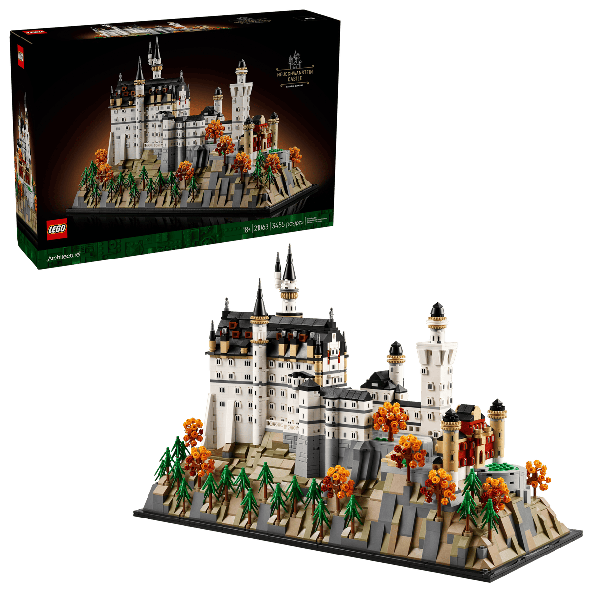 LEGO ARCHITECTURE - NEUSCHWANSTEIN CASTLE #21063