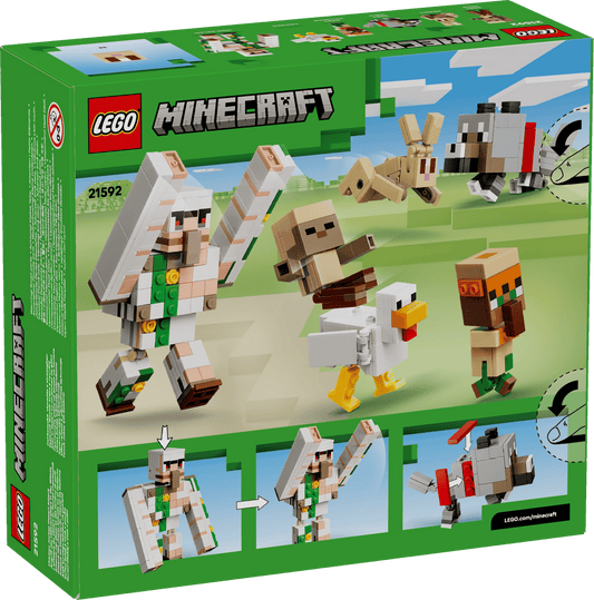 LEGO MINECRAFT - CHICKEN JOCKEY DESERT ATTACK #21592