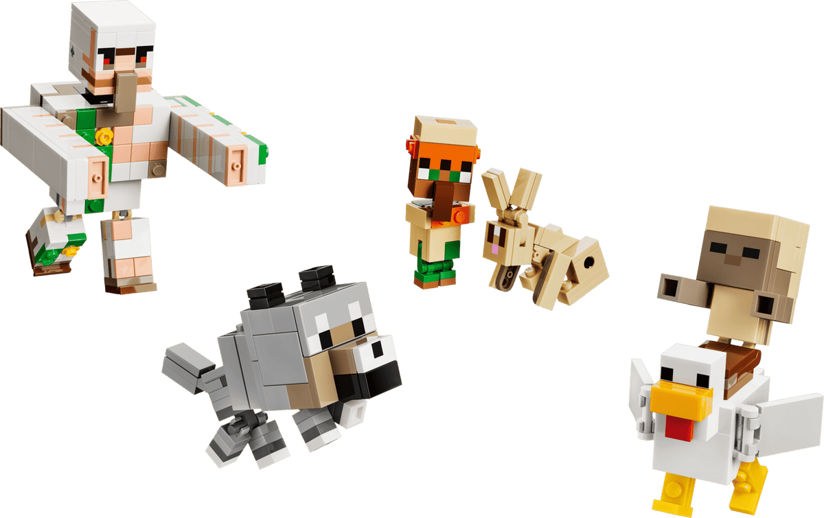 LEGO MINECRAFT - CHICKEN JOCKEY DESERT ATTACK #21592