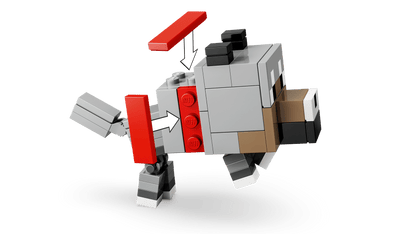 LEGO MINECRAFT - CHICKEN JOCKEY DESERT ATTACK #21592