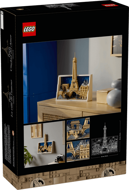 LEGO ARCHITECTURE - PARIS - CITY OF LOVE #21064