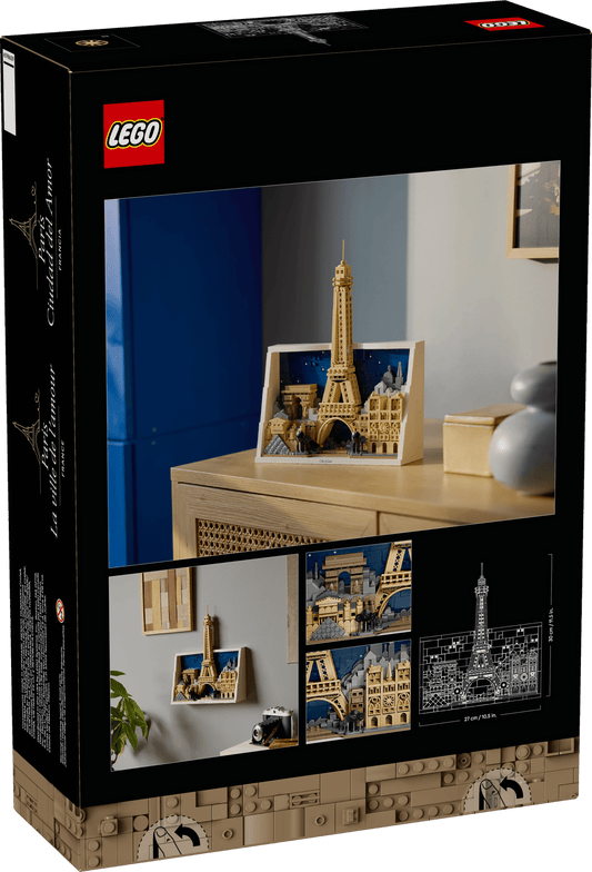 LEGO ARCHITECTURE - PARIS - CITY OF LOVE #21064