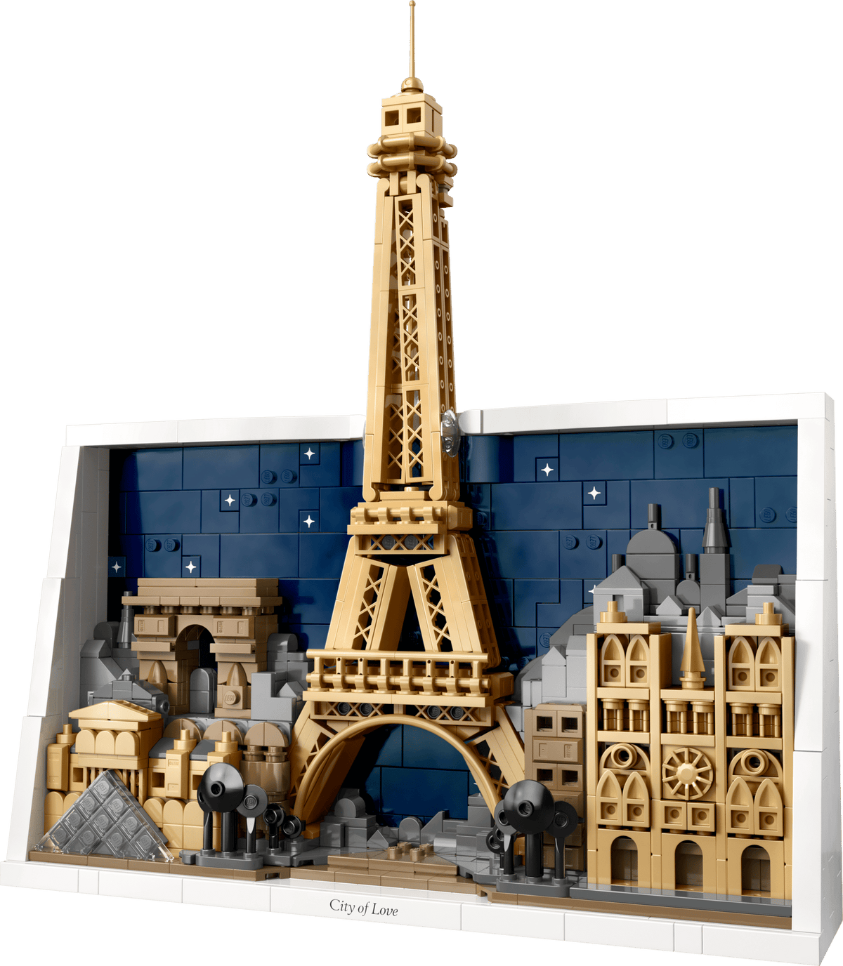 LEGO ARCHITECTURE - PARIS - CITY OF LOVE #21064