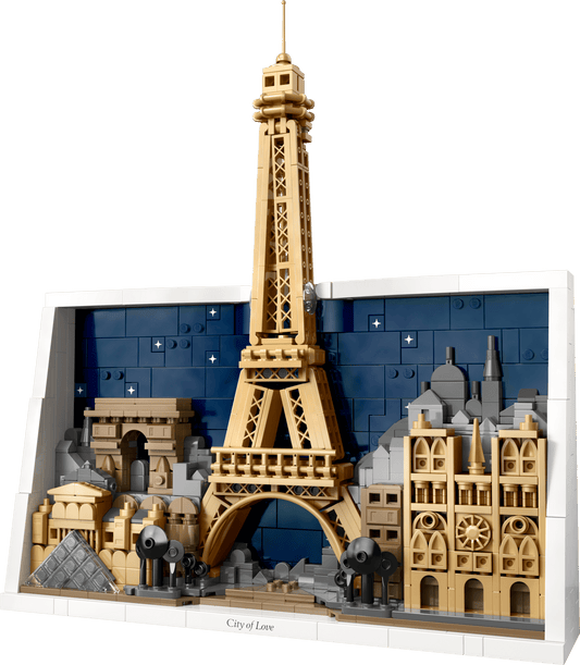LEGO ARCHITECTURE - PARIS - CITY OF LOVE #21064