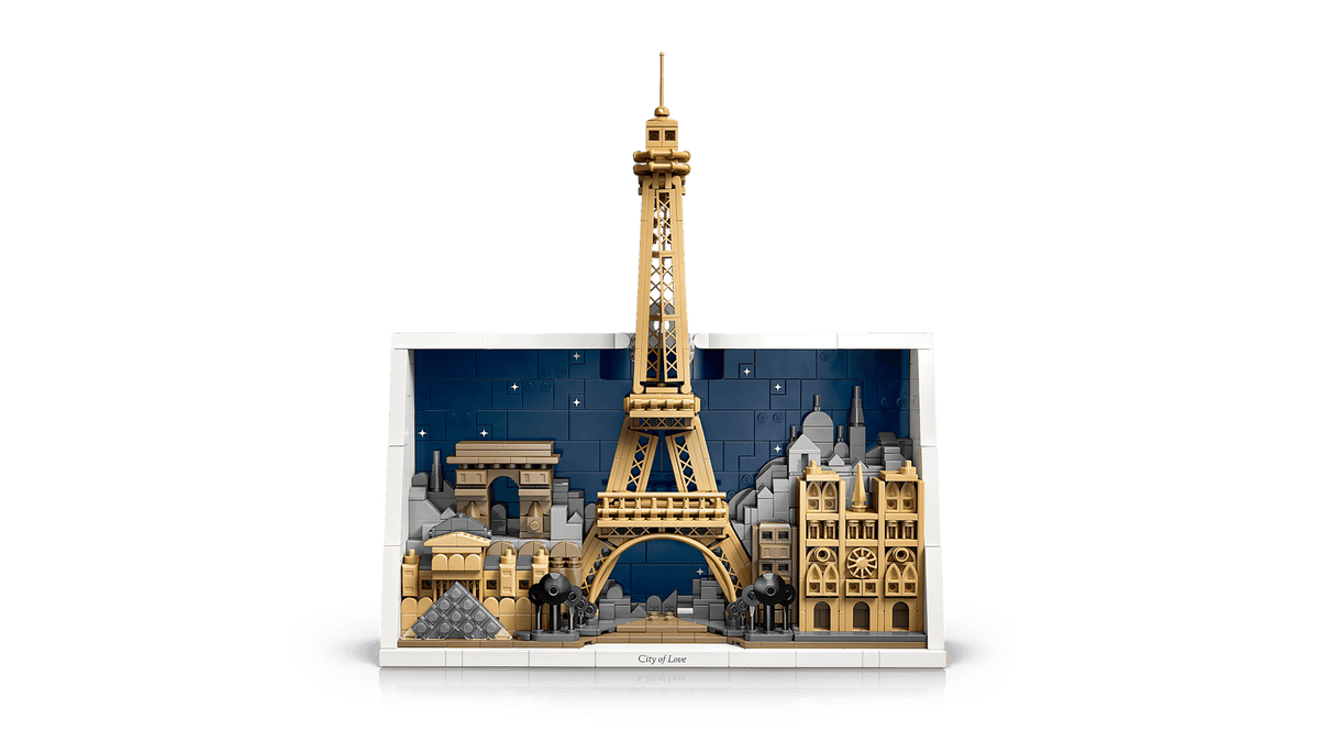 LEGO ARCHITECTURE - PARIS - CITY OF LOVE #21064