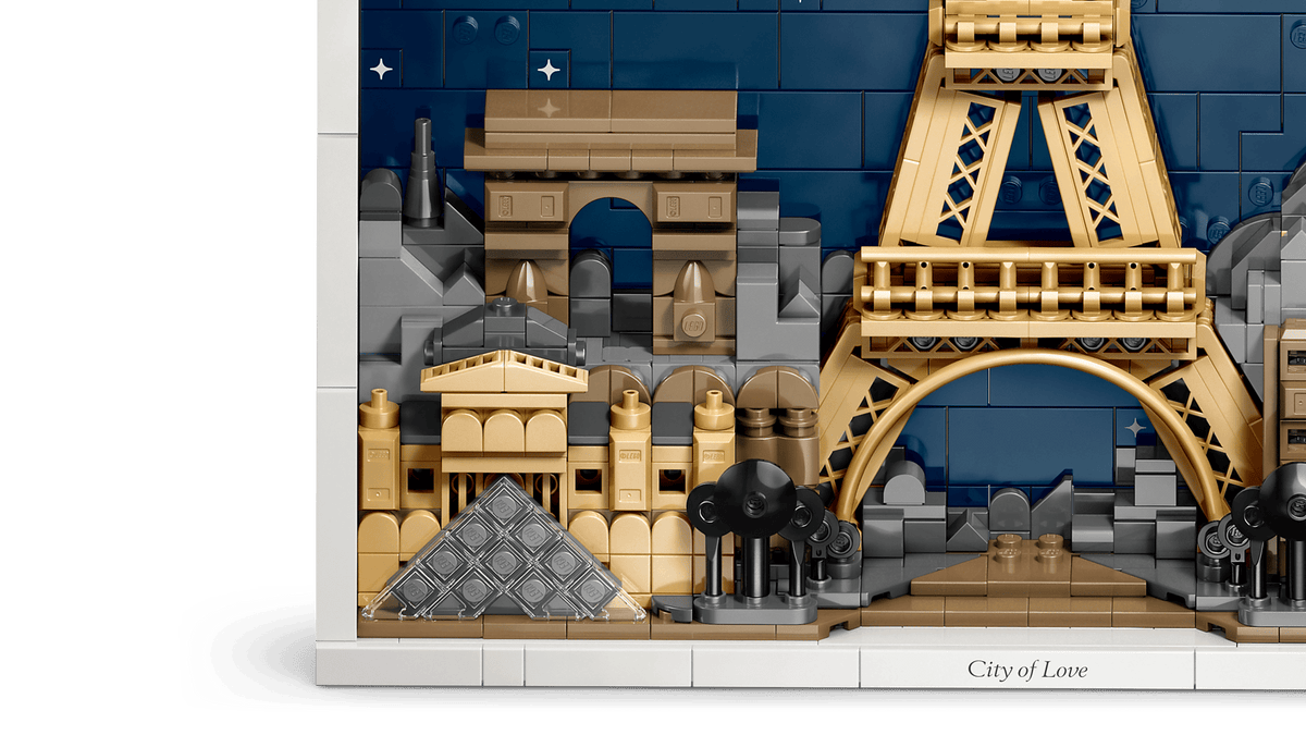 LEGO ARCHITECTURE - PARIS - CITY OF LOVE #21064