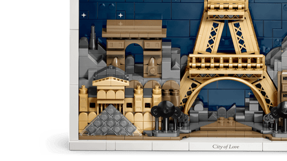 LEGO ARCHITECTURE - PARIS - CITY OF LOVE #21064