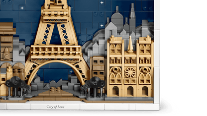 LEGO ARCHITECTURE - PARIS - CITY OF LOVE #21064