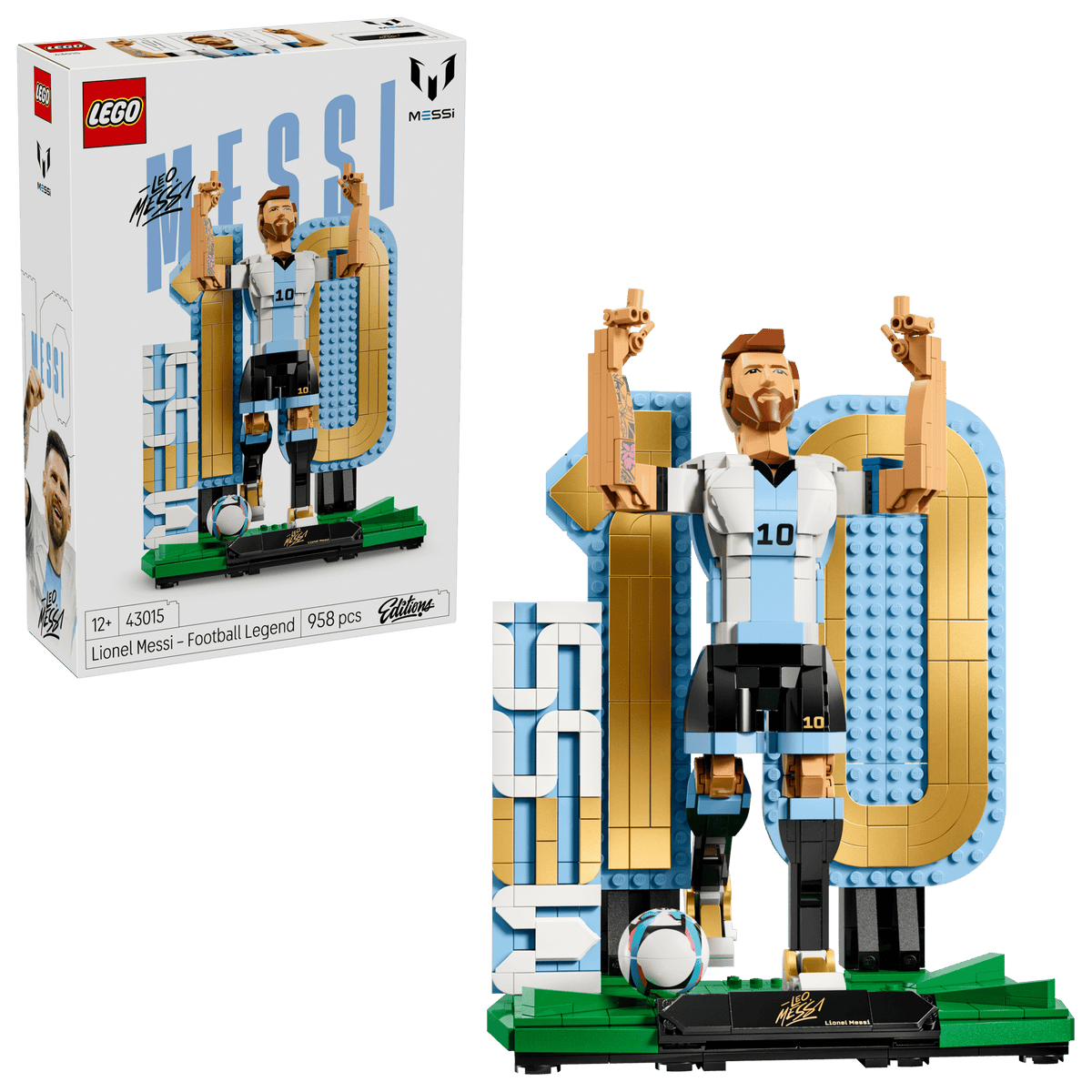 LEGO EDITIONS FOOTBALL - FOOTBALL LEGEND LIONEL MESSI #43015