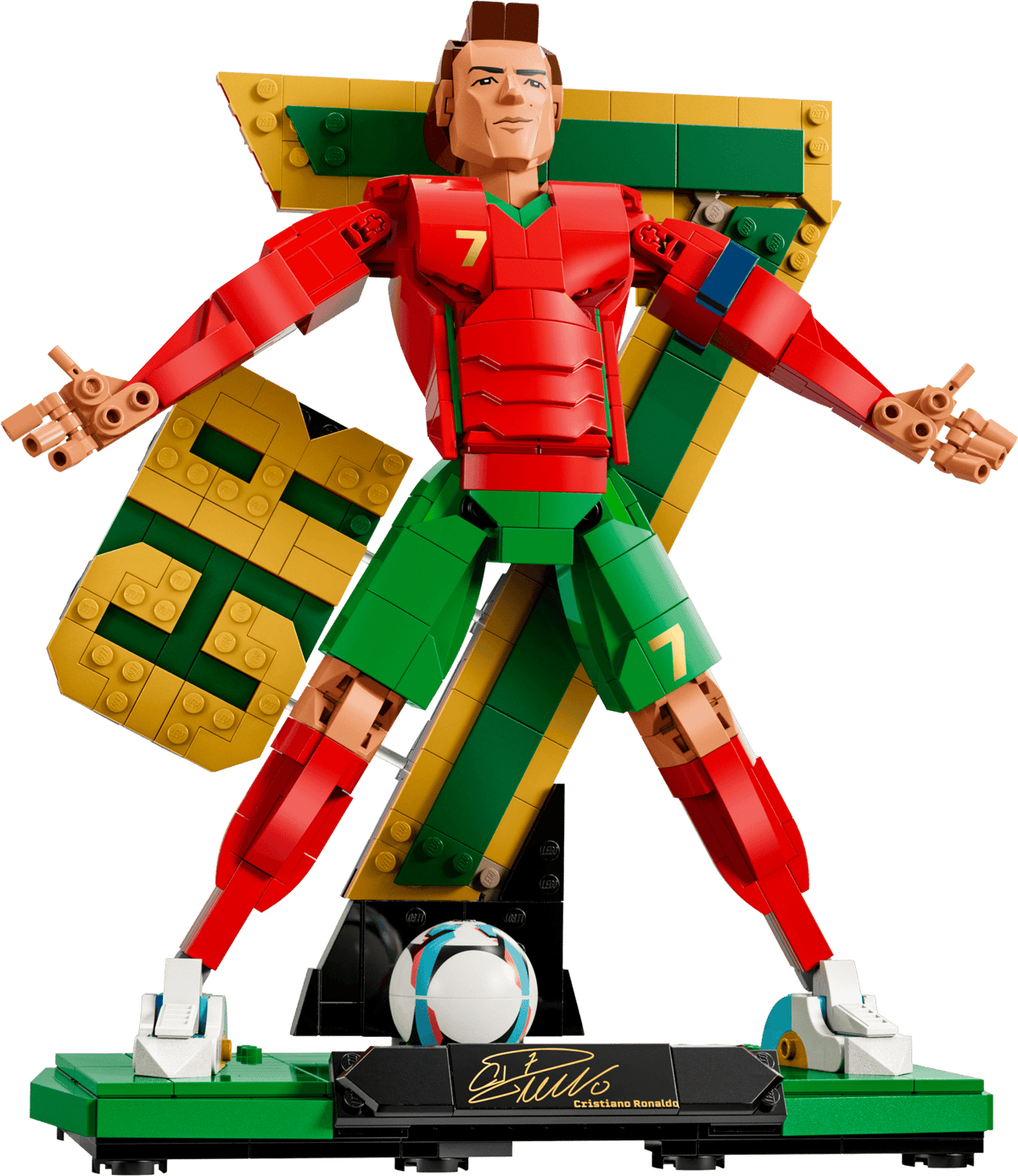 LEGO EDITIONS FOOTBALL - CRISTIANO RONALDO - FOOTBALL LEGEND #43016
