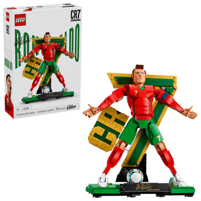 LEGO EDITIONS FOOTBALL - CRISTIANO RONALDO - FOOTBALL LEGEND #43016